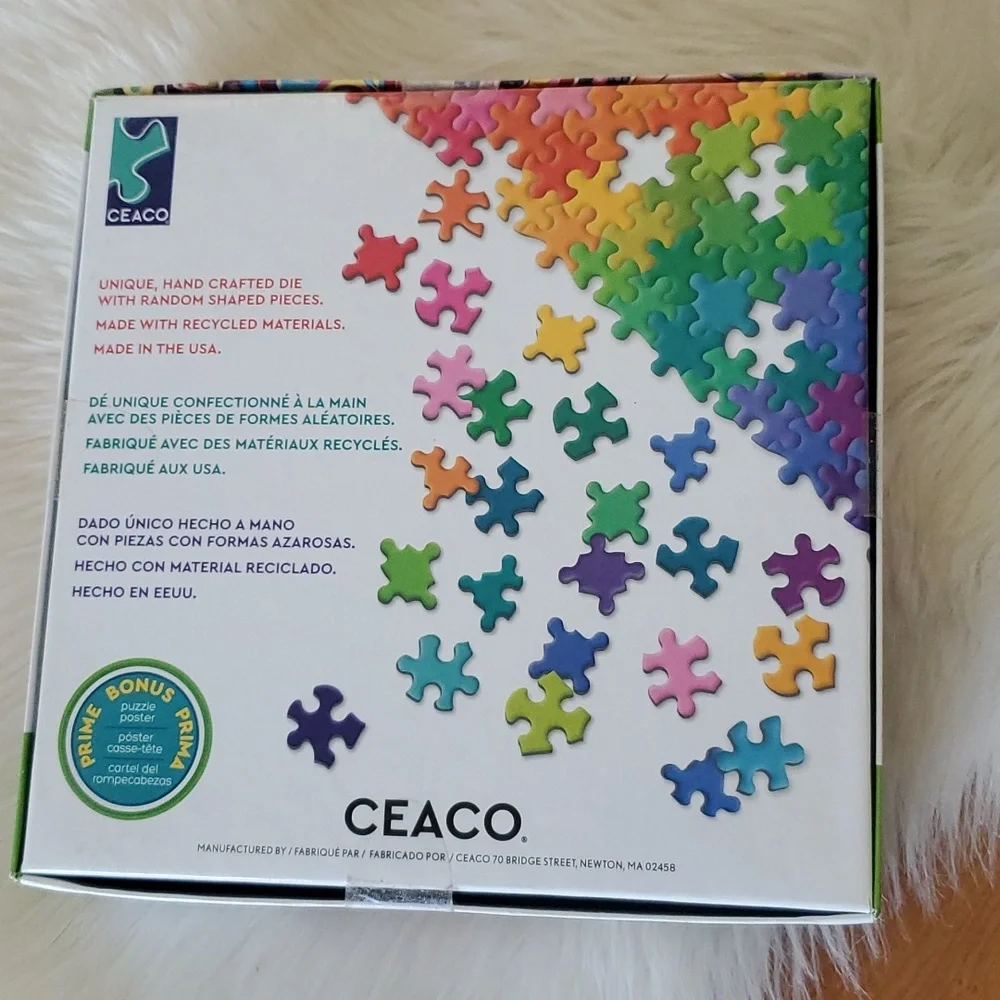 New groovy animals unicorn 750 piece puzzle